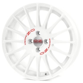 LLANTA SUPERTURISMO WRC 7x17 4x100 ET 40 RACE BLANCO RED LETTERING