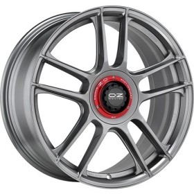 LLANTA OZ RACING SUPERTURISMO GT 7,5X17 ET48 5X100 GRIS BLACK LETTERING