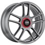 LLANTA OZ RACING SUPERTURISMO GT 7,5X17 ET48 5X100 GRIS BLACK LETTERING