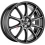 LLANTA OZ RACING SUPERTURISMO GT 8X19 ET38 5X108 GRIS BLACK LETTERING