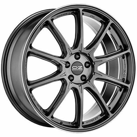 LLANTA OZ RACING ULTRALEGGERA 8X17 ET35 5X112 NEGRO MATE