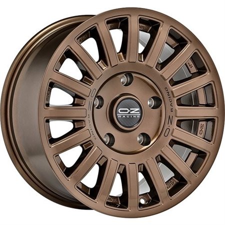 LLANTA OZ ULTRALEGGERA 7,5x17 ET35 5x100 BRONCE MATE KBA VIA NAD