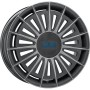 LLANTA OZ SUPERTURISMO LM 8x18 ET45 5x108 MATT RACE SILVER BLACK LETTERING KBA NAD