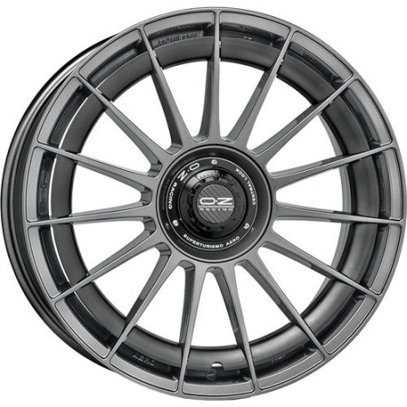 LLANTA OZ SUPERTURISMO DAKAR 10x20 ET26 5x112 MATT RACE SILVER BLACK LETTERING KBA NAD