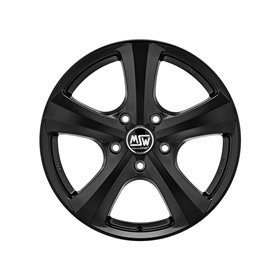 LLANTA OZ SUPERTURISMO DAKAR 10x20 ET40 5x120 MATT BLACK SILVER LETTERING KBA NAD