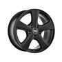 LLANTA OZ SUPERTURISMO DAKAR 8,5x20 ET20 5x112 MATT BLACK SILVER LETTERING TUV