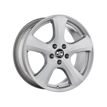LLANTA OZ SUPERTURISMO DAKAR 8,5x20 ET45 5x112 MATT BLACK SILVER LETTERING TUV