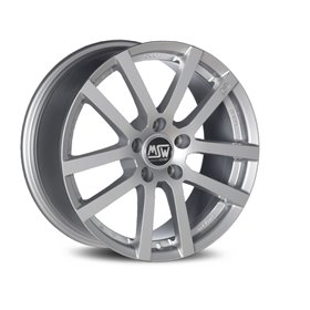 LLANTA OZ SUPERTURISMO LM 7x17 ET37 4x100 MATT RACE SILVER BLACK LETTERING KBA NAD