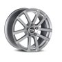 LLANTA OZ SUPERTURISMO LM 7x17 ET37 4x100 MATT RACE SILVER BLACK LETTERING KBA NAD