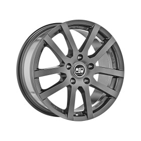LLANTA OZ SUPERTURISMO LM 7x17 ET42 4x100 MATT RACE SILVER BLACK LETTERING KBA NAD