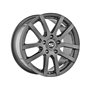 LLANTA OZ SUPERTURISMO LM 7x17 ET42 4x100 MATT RACE SILVER BLACK LETTERING KBA NAD