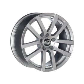 LLANTA OZ RACING SUPERTURISMO LM 7X17 ET42 4X100 GRIS MATE SILVER LETTERING