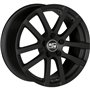 LLANTA OZ SUPERTURISMO LM 7,5x17 ET35 5x100 MATT GRAPHITE SILVER LETTERING KBA NAD