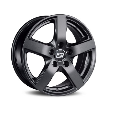 LLANTA OZ SUPERTURISMO DAKAR 9,5x21 ET55 5x130 MATT GRAPHITE SILVER LETTERING KBA