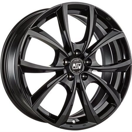 LLANTA OZ SUPERTURISMO LM 9x21 ET37 5x112 MATT GRAPHITE SILVER LETTERING KBA NAD