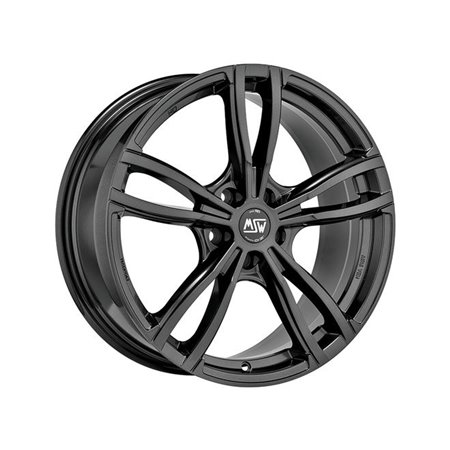 LLANTA OZ RACING SUPERTURISMO LM 7,5X17 ET42 4X100 NEGRO MATE SILVER LETTERING