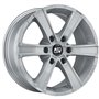 LLANTA OZ RACING SUPERTURISMO LM 7,5X17 ET42 4X100 NEGRO MATE SILVER LETTERING
