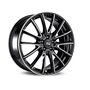 LLANTA OZ SUPERTURISMO LM 7,5x17 ET40 4x108 MATT GRAPHITE SILVER LETTERING KBA NAD