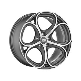 LLANTA HYPER XT HLT 9,5x22 5x112 ET 54 NEGRO BRILLANTE