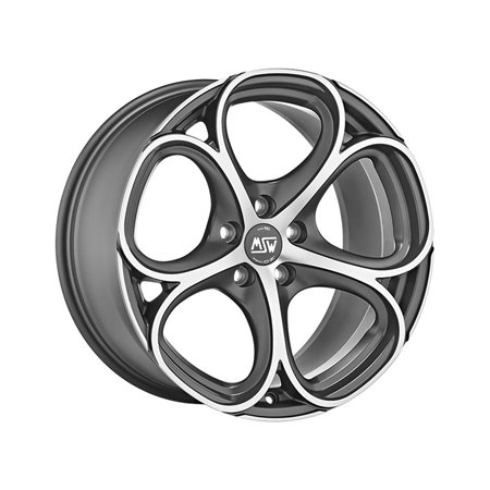 LLANTA HYPER XT HLT 9,5x22 5x112 ET 54 NEGRO BRILLANTE