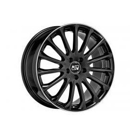 LLANTA OZ HYPER XT HLT 9x20 ET35 5x108 63,34 STAR GRAPHITE DIAMOND LIP