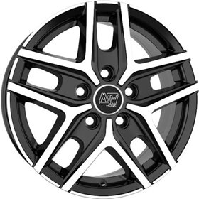 LLANTA OZ RACING MSW 22 6X15 ET35 4X100 NEGRO MATE