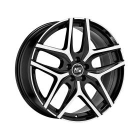 LLANTA MSW MSW 22 6x15 ET38 5x100 MATT BLACK KBA NAD