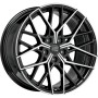 LLANTA OZ RACING MSW 24 8X17 ET35 5X100 METAL MATE PULIDO