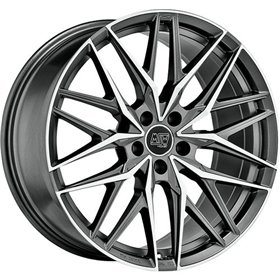 LLANTA OZ RACING MSW 25 7X16 ET48 5X112 TITANIO MATE FULL POLISHED