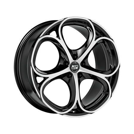 LLANTA MSW MSW 27 7.5x17 ET35 5x112 NEGRO BRILLANTE