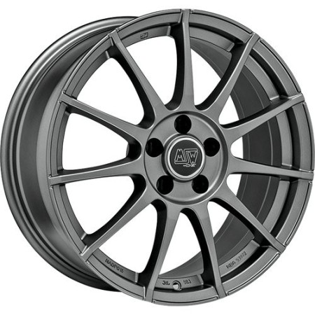 LLANTA OZ RACING MSW 48 8X19 ET45 5X114,3 NEGRO MATE