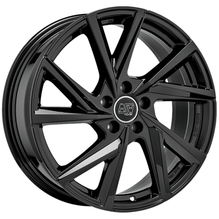 LLANTA MSW MSW X4 5,5x15 ET42 4x100 BLACK FULL POLISHED (GBFP) ECE