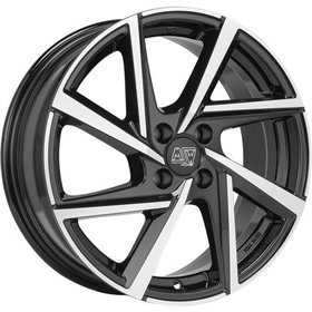 LLANTA OZ RACING MSW 71 7,5X17 ET38 5X108 NEGRO BRILLANTE