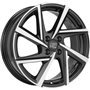 LLANTA OZ RACING MSW 71 7,5X17 ET38 5X108 NEGRO BRILLANTE