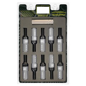 OMP SPEED JUEGO DE 20 TORNILLOS CON PROTECTOR DE ALUMINIO DE COLORES M12X1.25 LLAVE DE 17-19 LARGO 28MM CON PROTECTOR GRIS