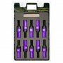 OMP SPEED JUEGO DE 20 TORNILLOS CON PROTECTOR DE ALUMINIO DE COLORES M14X1.25 LLAVE DE 17-19 LARGO 28MM CON PROTECTOR MORADO