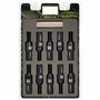 OMP SPEED JUEGO DE 20 TORNILLOS CON PROTECTOR DE ALUMINIO DE COLORES M12X1.5 LLAVE DE 17-19 LARGO 28MM CON PROTECTOR NEGRO