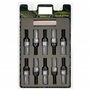 OMP SPEED JUEGO DE 20 TORNILLOS CON PROTECTOR DE ALUMINIO DE COLORES M12X1.5 LLAVE DE 17-19 LARGO 28MM CON PROTECTOR PLATA