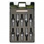 OMP SPEED JUEGO DE 20 TORNILLOS CON PROTECTOR DE ALUMINIO DE COLORES M14X1.5 LLAVE DE 17-19 LARGO 28MM CON PROTECTOR PLATA