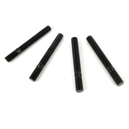 OMP SPEED JUEGO DE 4 ESPARRAGOS M12X1.5 DOBLE ROSCA LARGO 100MM LLAVE ALLEN COLOR NEGRO DIN 10.9
