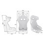 ASIENTO RACING OMP HRC ONE LITE RC FIA 8862-2009 NEGRO