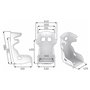 ASIENTO RACING OMP HTE EVO XL VTR FIA 8855-2021NEGRO