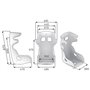 ASIENTO RACING OMP HTE EVO S VTR FIA 8855-2021 NEGRO