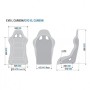 ASIENTO EVO XL CARBON NEGRO