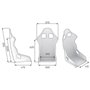 ASIENTO RACING OMP TRS-X FIA 8855-1999 NEGRO