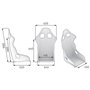 ASIENTO RACING OMP TRS XL FIA 8855-1999 NEGRO