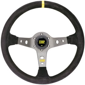 VOLANTE OMP CORSICA ANTE 350MM NEGRO BRAZOS TITANIO