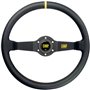 VOLANTE OMP RALLY PIEL 350MM NEGRO 2 BRAZOS