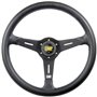 VOLANTE OMP SAND PIEL 380MM NEGRO