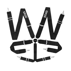 ARNÉS OCC 6 PUNTOS 3 PULGADAS NEGRO